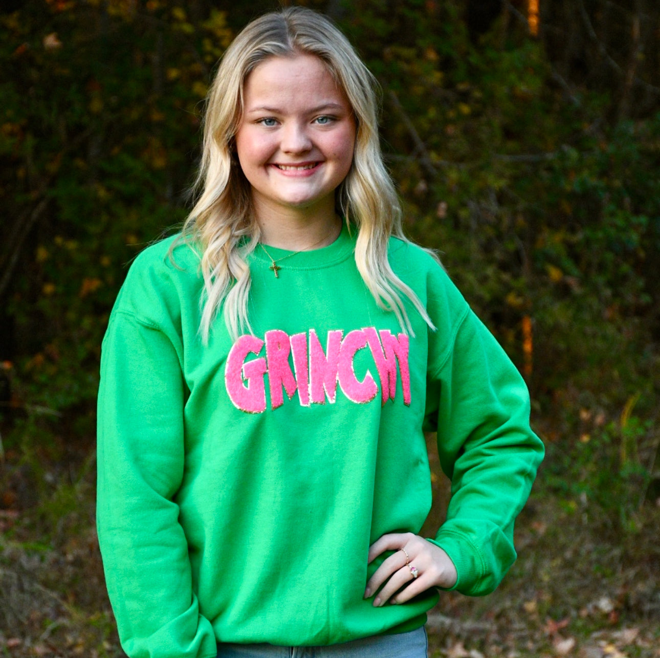 Green Grinchy Sweatshirt