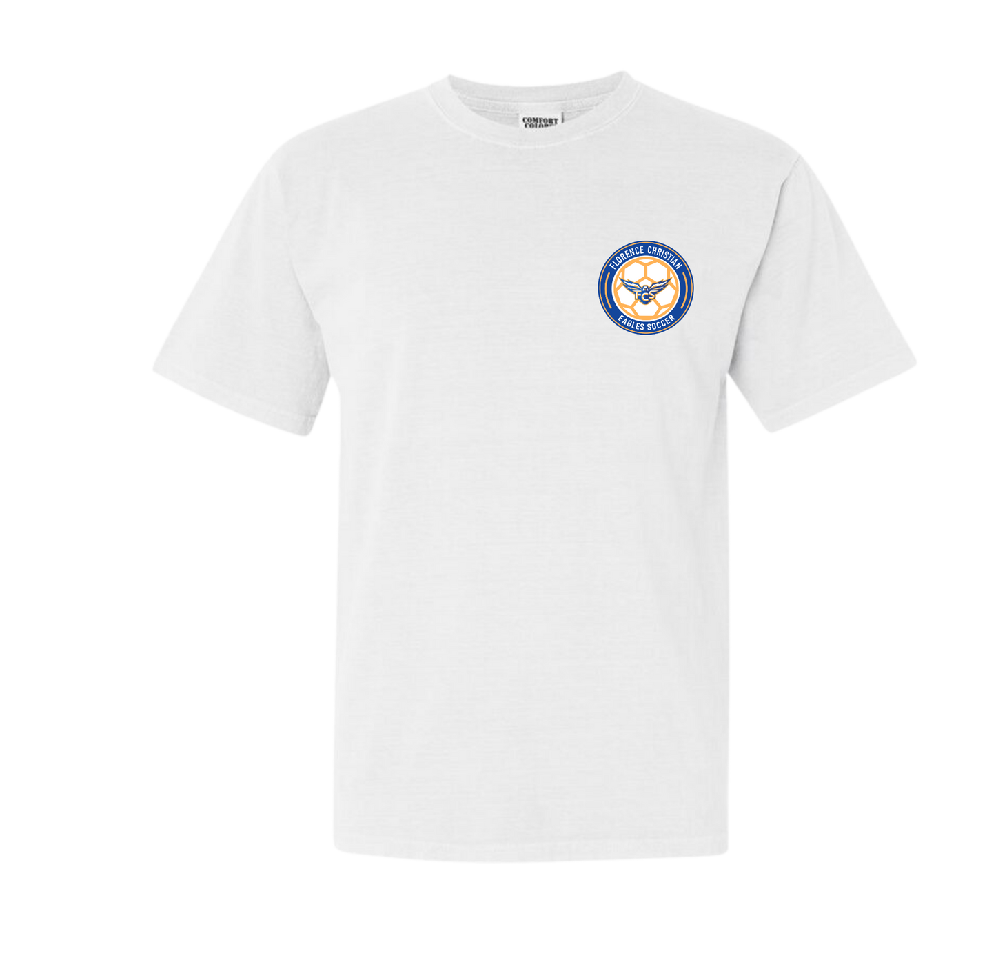 White Drifit Soccer Shirt