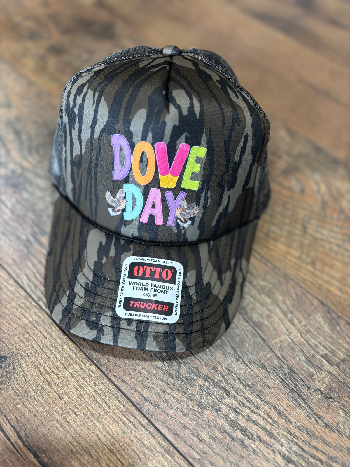 Dove Day Camo Hat
