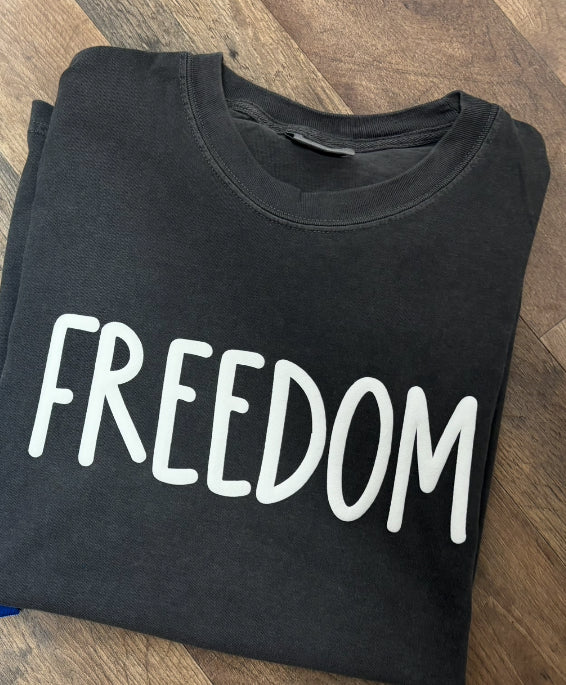 Freedom Puff Vinyl Shirt