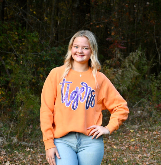 Orange Tigers Sweatshirt