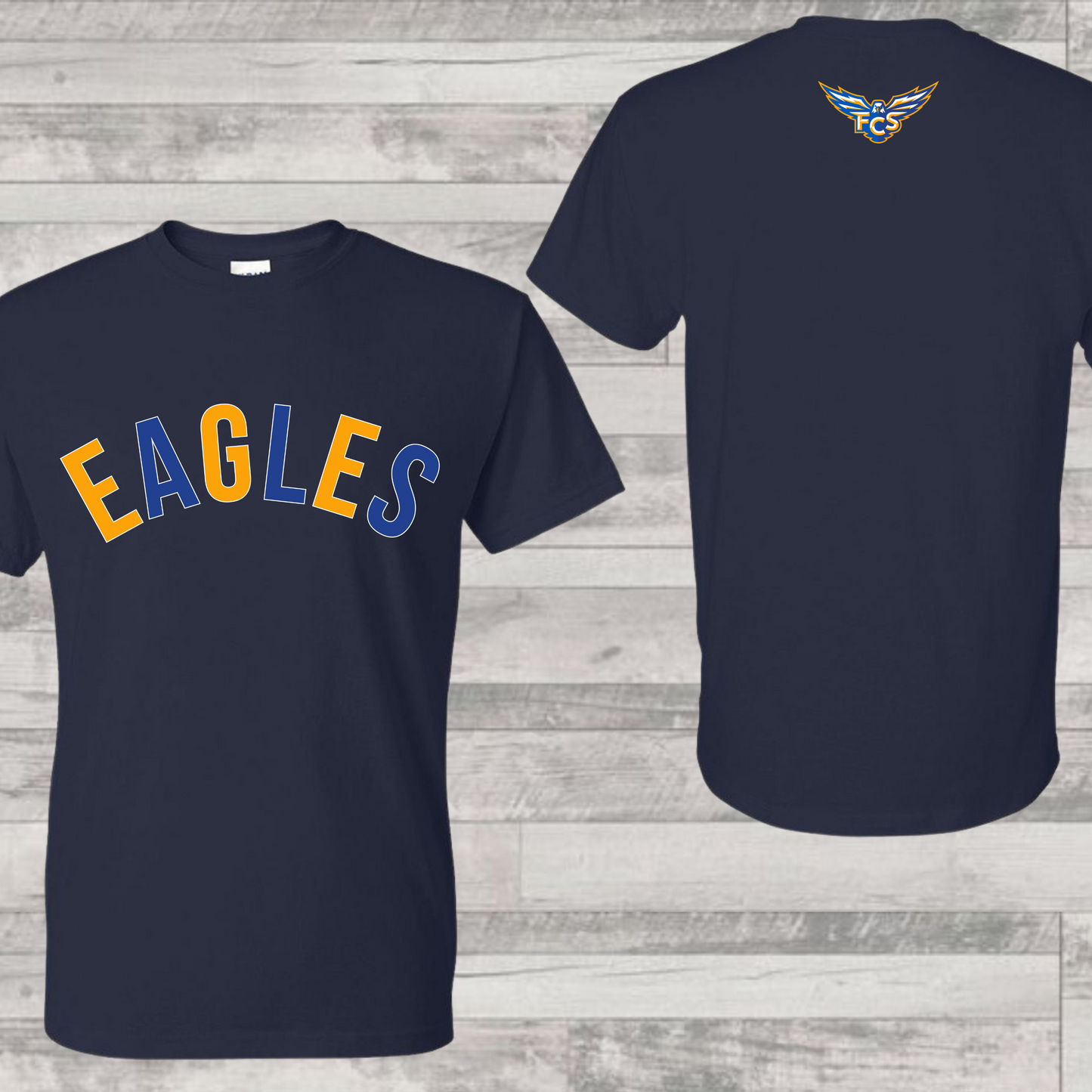 Navy Colorful Eagles