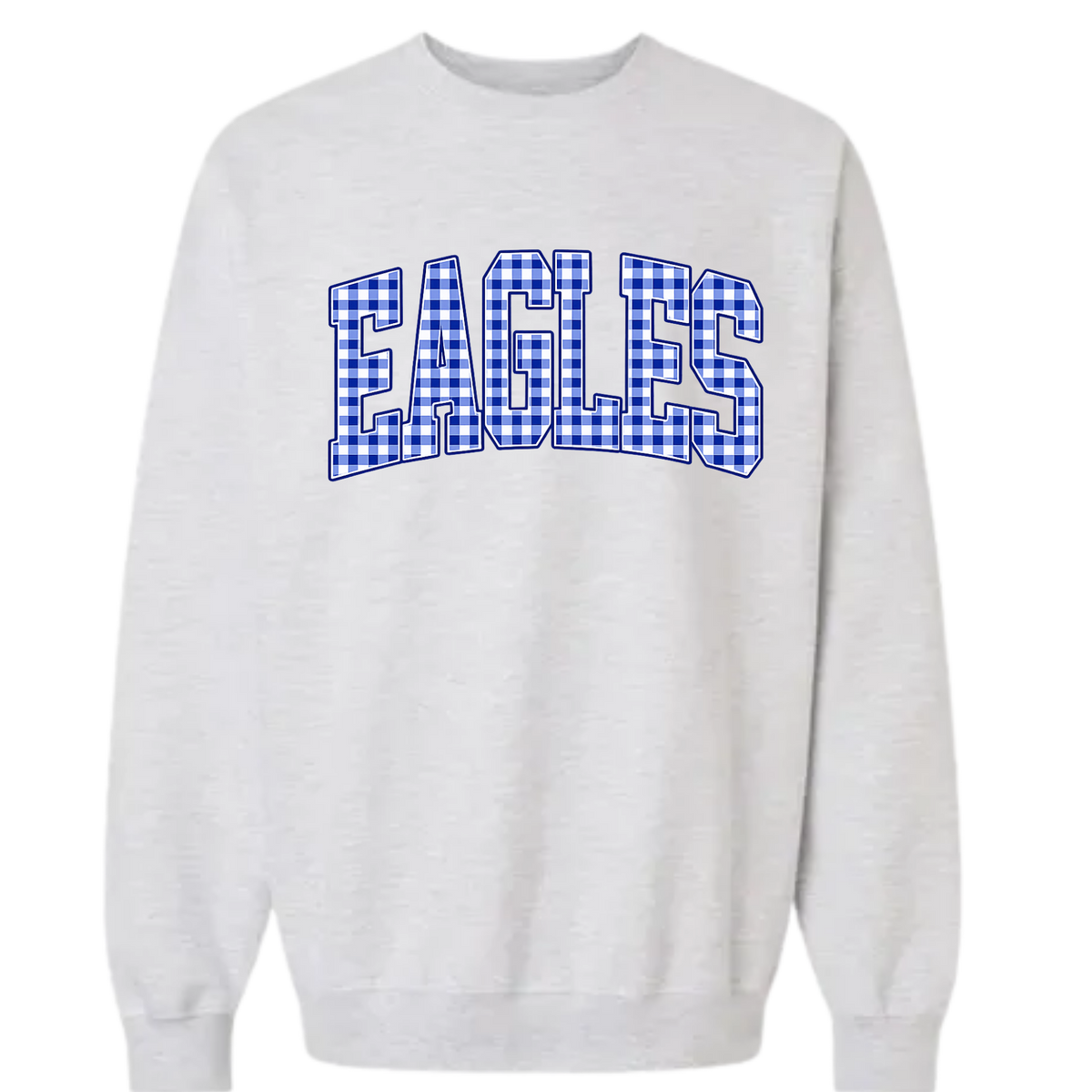 Eagles Patch Gingham Sweatshirt